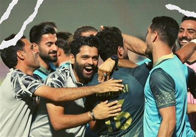 جشن صعود به لیگ برتر در شب عید فطر/ شمس‌آذر قهرمان جام آزادگان شد