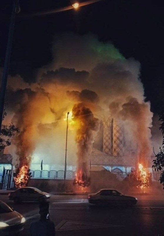 منافقین و سازمان‌یافته‌ها وارد تجمعات شدند/ آتش زدن مسجد و تعرض ناجوانمردانه به خانم‌ها در برخی مناطق