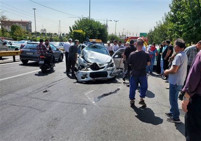  پلیس: ایجاد ترافیک در تصادفات خسارتی جریمه دارد 