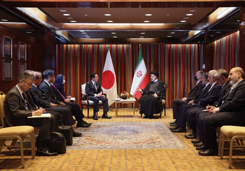 Raisi Urges Preventing Sanctions from Affecting Iran-Japan Ties