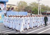 مراسم رژه نیروهای مسلح در بندرعباس