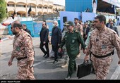 مراسم رژه نیروهای مسلح در بندرعباس