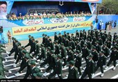 مراسم رژه نیروهای مسلح در بندرعباس