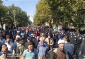 راهپیمایی پرشور مردم ‌‌همدان در محکومیت اغتشاشگران +‌ فیلم