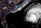 Hurricane Fiona Roars by Bermuda, On Route to Canada