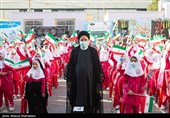 Iranian President Rings in New School Year