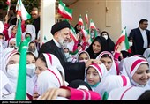 Iranian President Rings in New School Year