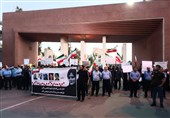 تجمع دانشجویان دانشگاه شریف در محکومیت اغتشاشات
