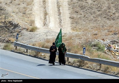 پیاده روی زائران امام رضا (ع)