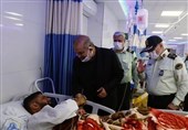 وزیر کشور از مجروحان فراجا عیادت کرد/ دستگاه قضایی با سران اغتشاشات قاطع و عبرت‌آموز برخورد کند