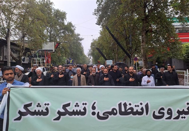 محکومیت اغتشاشات اخیر در مراسم عزاداری مردم استان گلستان