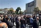 تجمع بزرگ امام حسنی‌ها در شهرری/ اعلام ‌انزجار مردم ‌از ‌اغتشاشگران‌