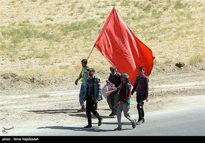 پیاده روی زائران امام رضا (ع)