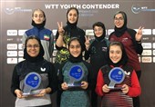 7 مدال برای پینگ‌پنگ‌بازان جوان ایران در مسابقات بین‌المللی گرجستان