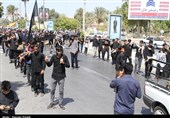 عزاداری بوشهری‌‌ها در سوگ شهادت ثامن‌الحجج+تصویر