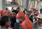 بازدید رئیس مجلس از بزرگ‌ترین و مدرن‌ترین کارخانه آلومینیوم ایران