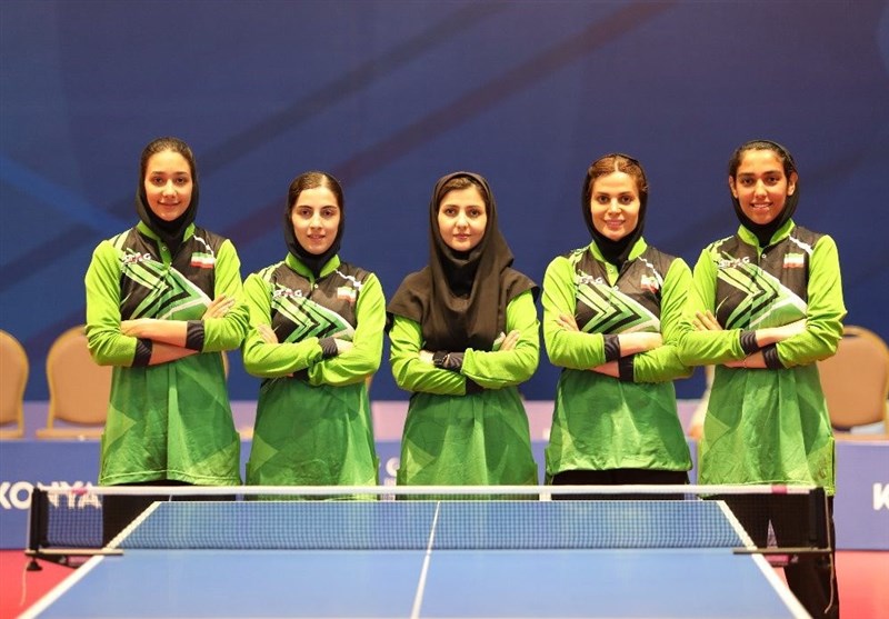 تنیس روی میز قهرمانی جهان| تیم بانوان ایران بازهم شکست خورد