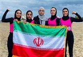 نجات غریق قهرمانی جهان| نایب قهرمانی تیم 4 در 90 متر بانوان ایران