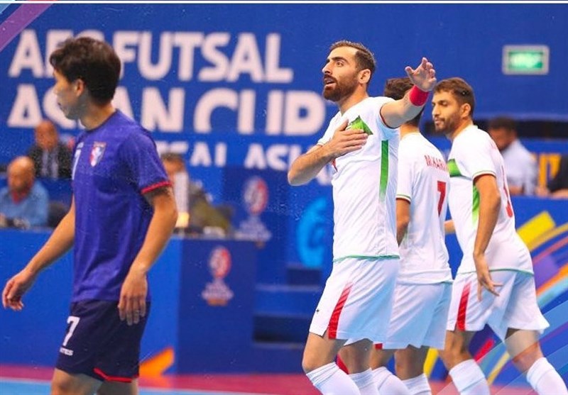جام ملت‌های فوتسال آسیا| صعود ایران به مرحله حذفی با بردی قاطع مقابل چین تایپه
