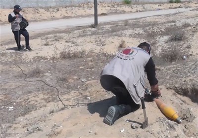 پنجه در پنجه مرگ؛ نگاهی به تیم‌های مهندسی چک و خنثی‌سازی بمب در نوار غزه