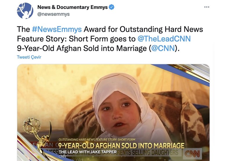 جایزه «امی» برای یک گزارش دروغ درباره افغان‌ها+فیلم