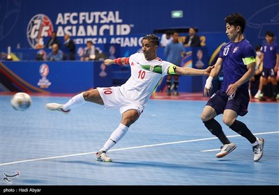 دیدار تیمهای فوتسال ایران و چین تایپه