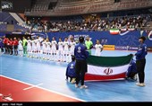 دیدار تیمهای فوتسال  ایران و چین تایپه
