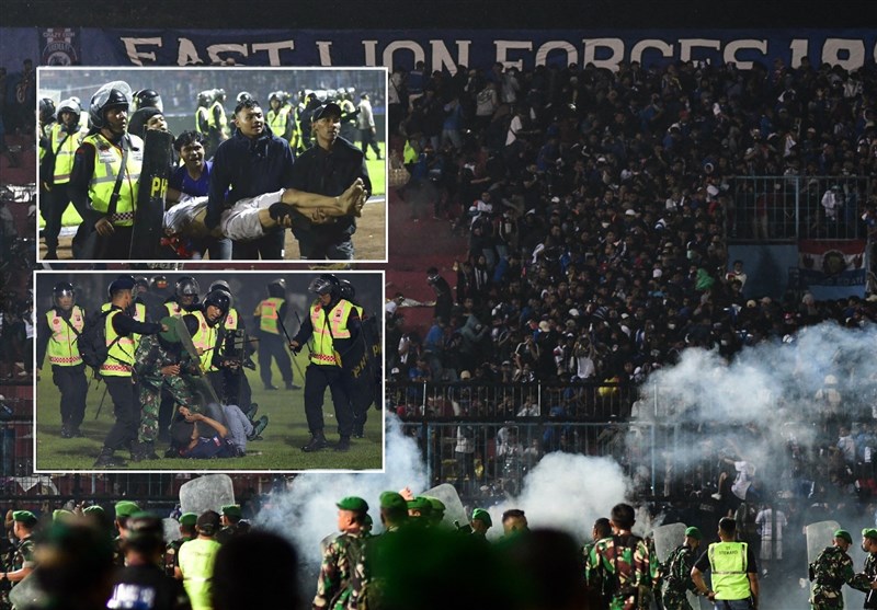 تراژدی انسانی در فوتبال اندونزی؛ کشته شدن 129 هوادار و زخمی شدن 180 نفر + فیلم