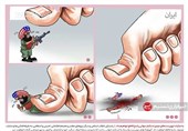 کاریکاتور/ به جنایات تروریست‌های مزدور استکبار جهانی پاسخ قاطع خواهیم داد