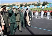 حضور رهبر معظم انقلاب در مراسم دانش‌آموختگی دانشگاه‌های افسری نیروهای مسلح