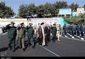 حضور رهبر انقلاب در مراسم دانش‌آموختگی دانشگاه‌های افسری نیروهای مسلح