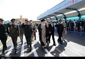 حضور رهبر معظم انقلاب در مراسم دانش‌آموختگی دانشگاه‌های افسری نیروهای مسلح