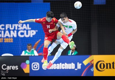 دیدار تیم‌های فوتسال ایران و ویتنام