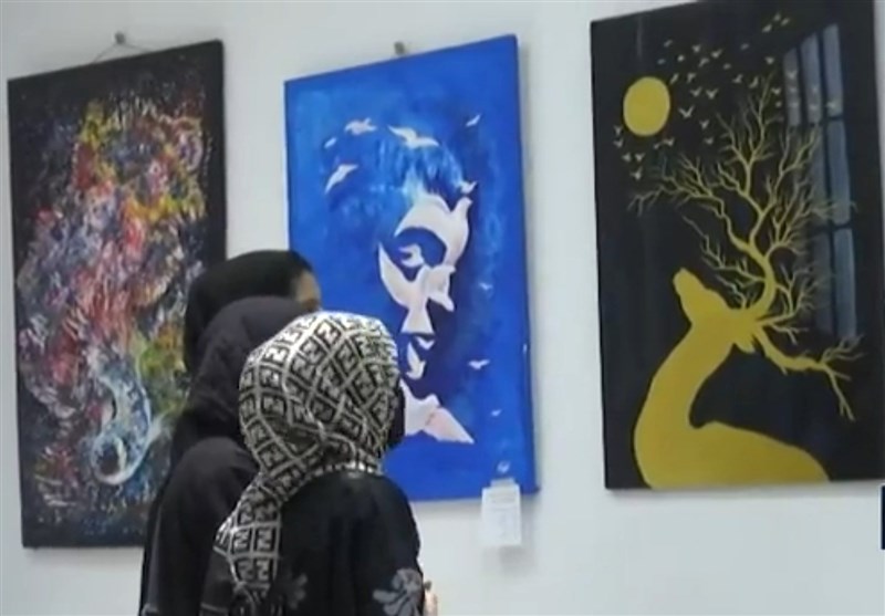 برگزاری نمایشگاه آثار نقاشی بانوان در غرب افغانستان