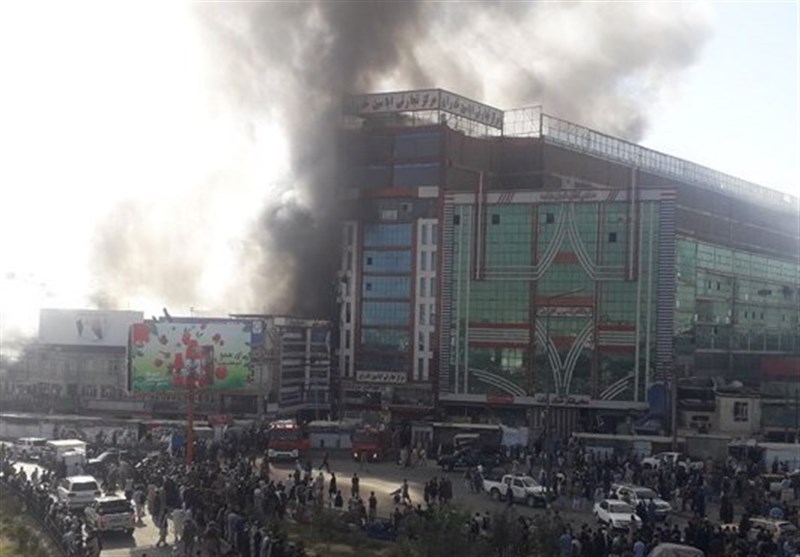 Fire Erupts at Business Mall in Afghanistan&apos;s Kabul