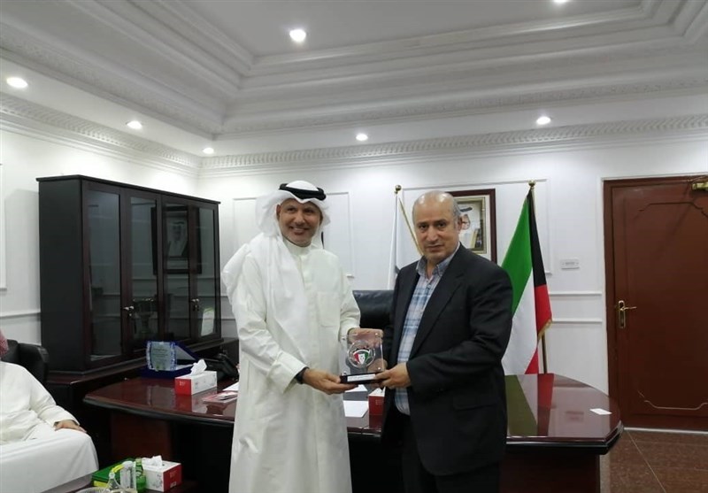 دیدار تاج با رئیس فدراسیون فوتبال کویت