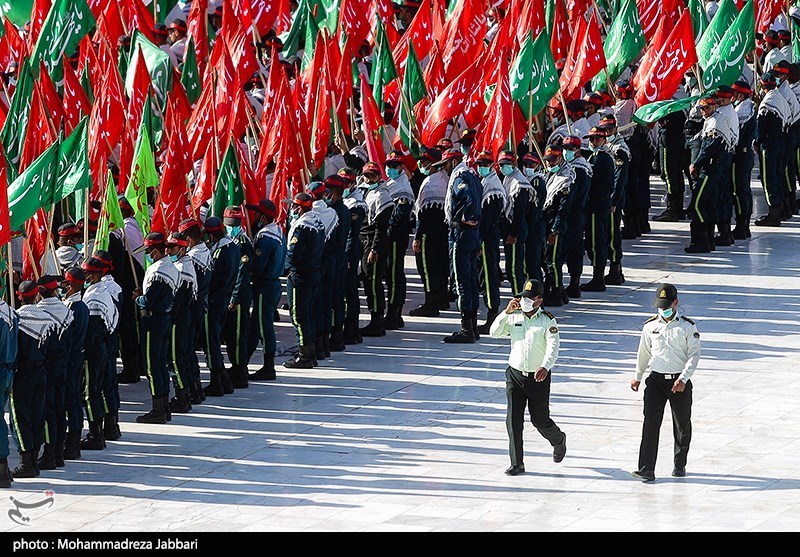 عهد سربازی نیروهای مسلح با امام زمان(عج) در جمکران