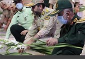 تجدید میثاق نیروهای مسلح استان بوشهر با آرمان‌های شهدا +تصویر