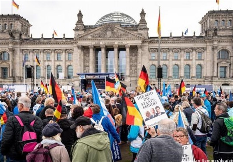 برگزاری بیش از 4 هزار تظاهرات علیه سیاست‌های دولت آلمان طی 2 ماه