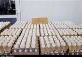 قیمت تخم مرغ پوسته سفید در میادین و بازارهای میوه و تره‌بار اعلام شد