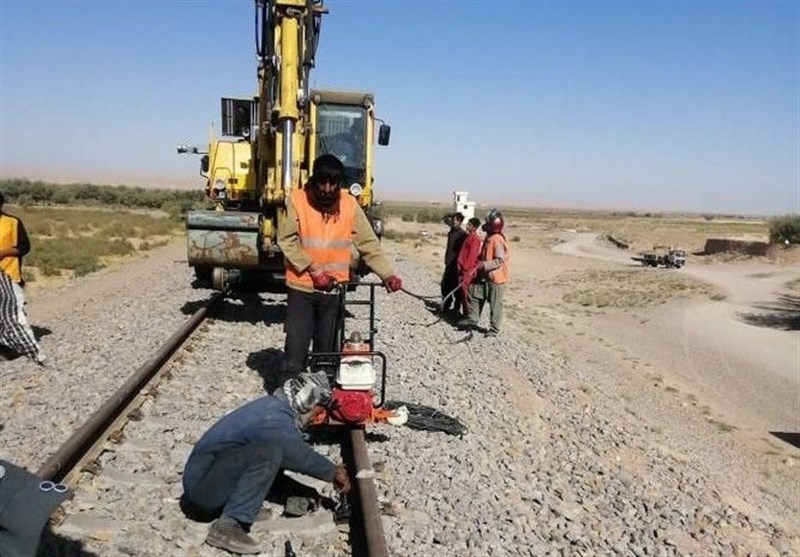 آغاز ساخت قطعه چهارم راه آهن خواف-هرات توسط شرکت روسی