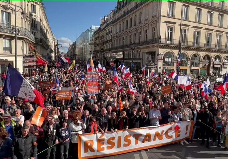 Parisians Want France Out of NATO in Protest against High Costs of Living (+Video)