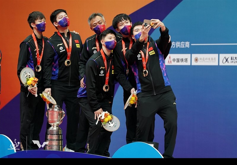 جام قهرمانی تنیس روی میز جهان در دست چینی‌ها