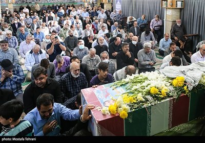 تشییع شهید مدافع امنیت سلمان امیر احمدی