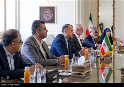 ملاقات گروه دوستی پارلمانی‌ ایران و ارمنستان با وزیر امور خارجه