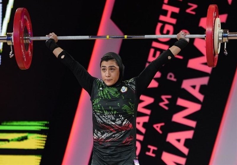 وزنه‌برداری قهرمانی آسیا| عنوان پنجمی فاطمه کشاورز در دسته 64 کیلوگرم