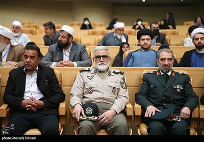 حضور امیر سرتیپ احمدرضا پوردستان رئیس مرکز مطالعات راهبردی ارتش جمهوری اسلامی در آیین افتتاحیه سی‌وششمین کنفرانس بین المللی وحدت اسلامی