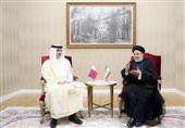 تاکید رئیسی و امیر قطر بر ارتقای روابط دو کشور به سطح راهبردی