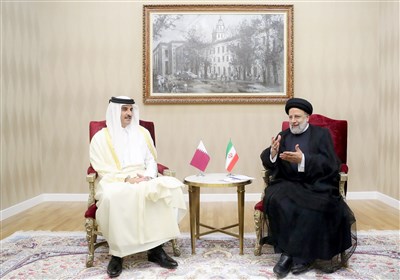  تاکید رئیسی و امیر قطر بر ارتقای روابط دو کشور به سطح راهبردی 