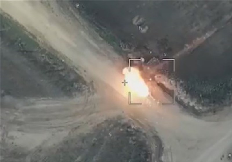 Russia’s Mod Releases Video of Kamikaze Drone Strikes against Ukrainian Troops